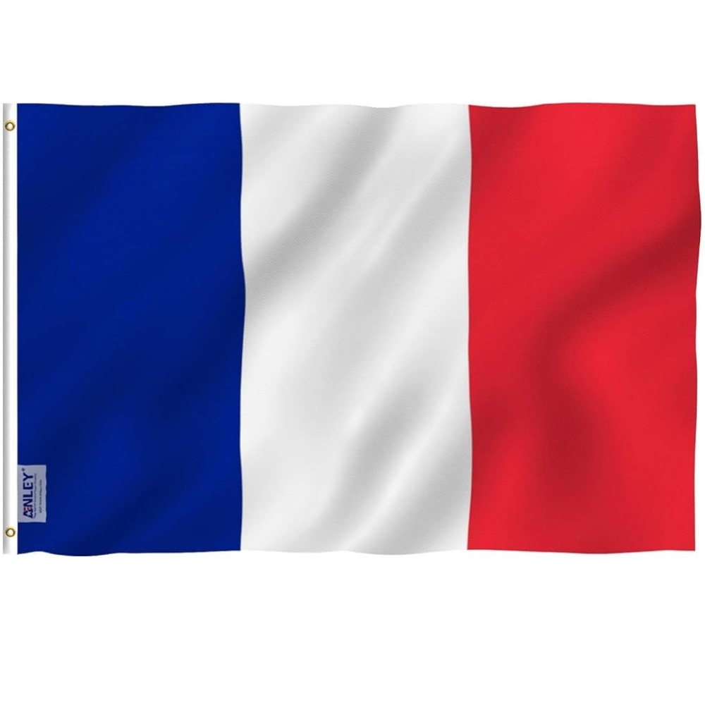 3’ x 5’ flags - 11 countries